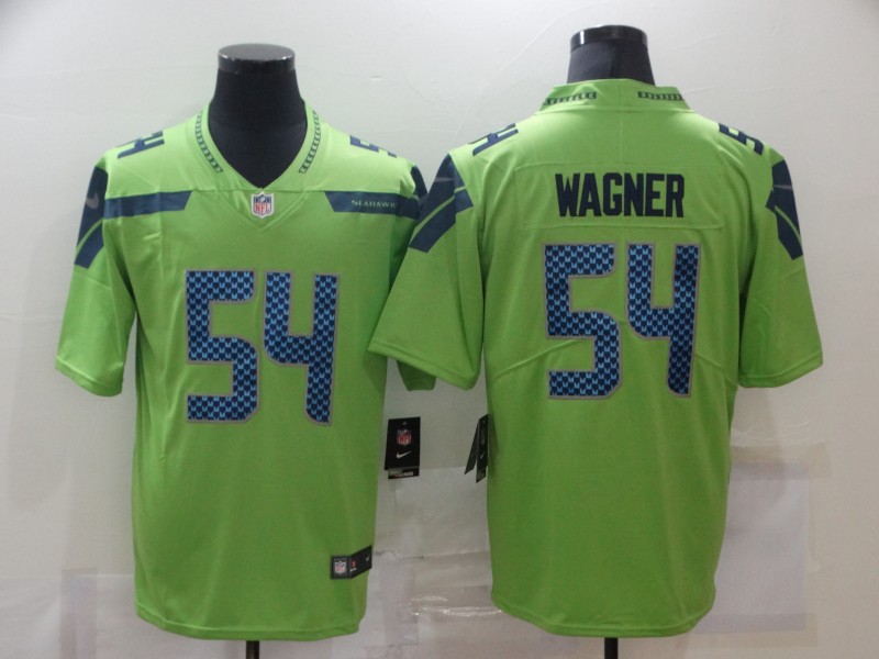 Men's Seattle Seahawks #54 Bobby Wagner Green Vapor Untouchable Limited Stitched NFL Jersey